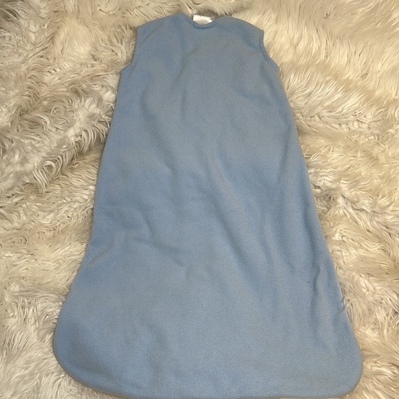 HALO Sleep Sack Micro Fleece Wearable Blanket Small Blue Size Birth to 6 Months - Picture 6 of 9